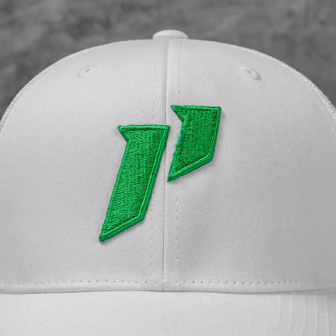 Energy Crest Cap - White