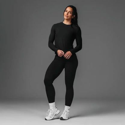 Women's Rib Long Sleeve